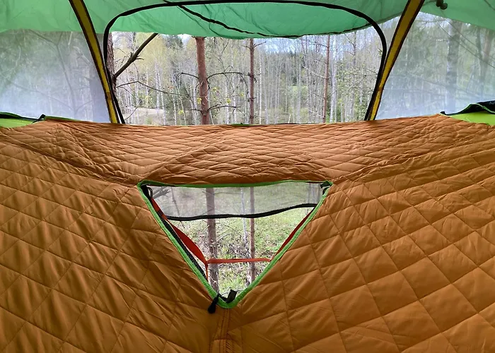 Karula Stay - Cliffside Camper & Floating Treetent Tente de luxe